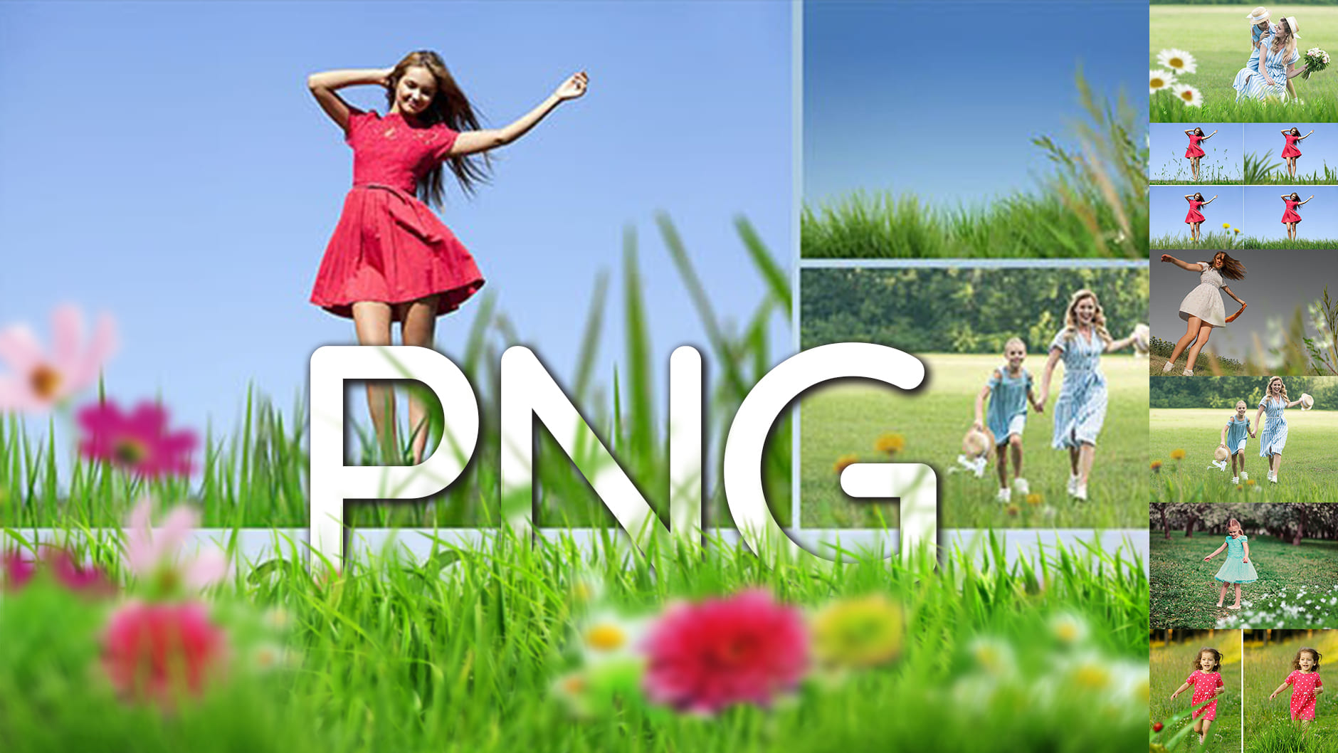 30 Green Grass PNG Photo Overlays DGPik