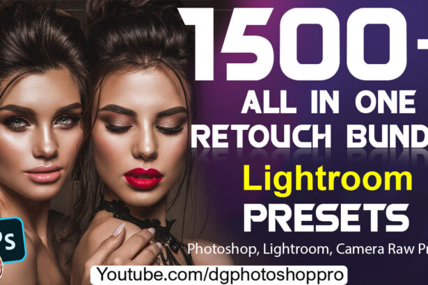 1600+ All In One Retouch Bundle Lightroom Presets