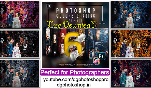 6 Super Colors Grading Bundle Photoshop Actions