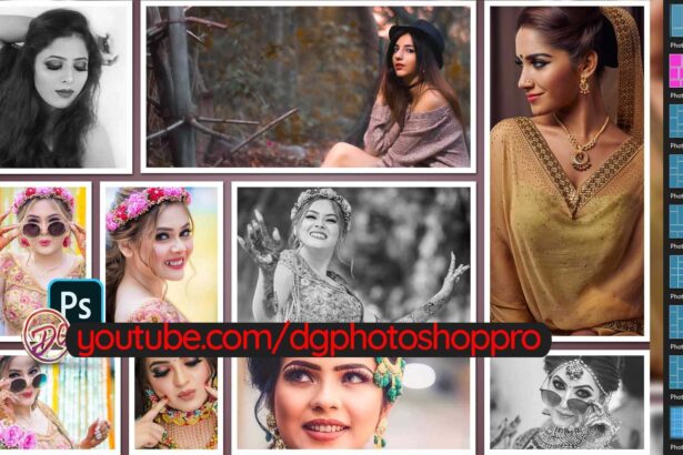 Collage Psd Photo Frame For Photoshop
