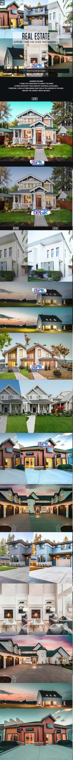 21 Real Estate Photoshop Actions Free