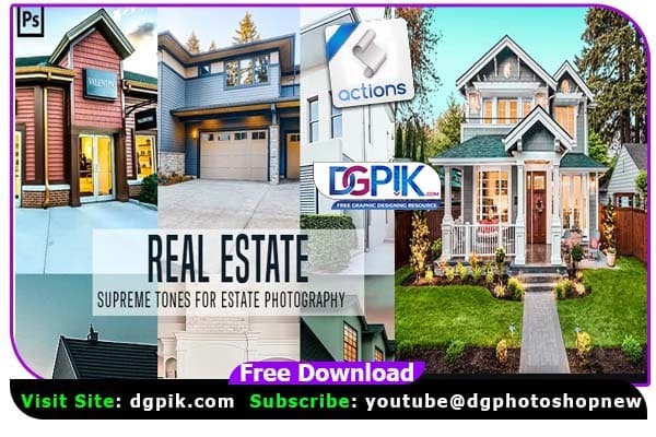 21 Real Estate Photoshop Actions