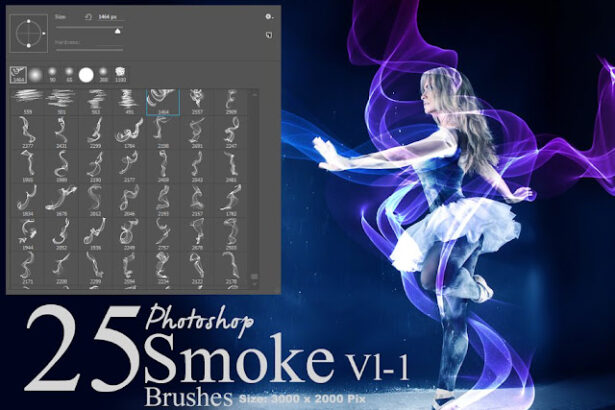 25+ Smoke Brushes For Photoshop