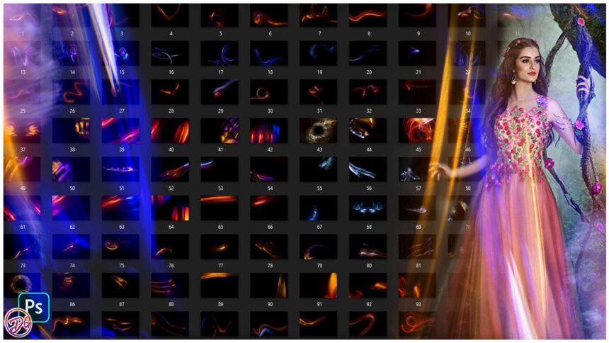 100+ New Magic Light Overlay For Photoshop