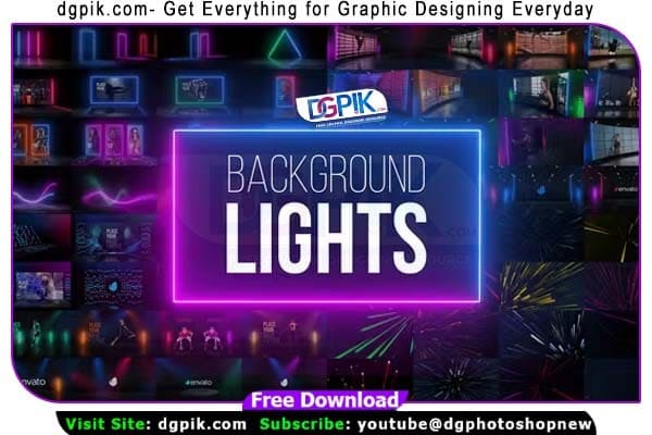 Background Lights After Effects Project - DGPik