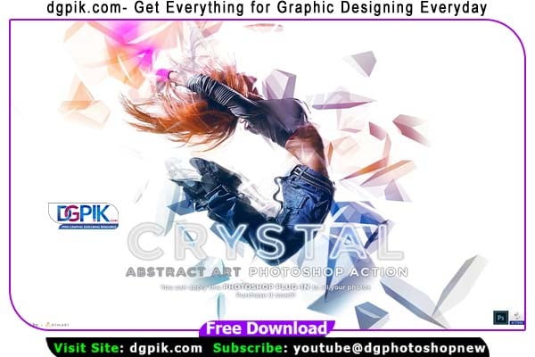 Abstract Art Effect Photoshop Action