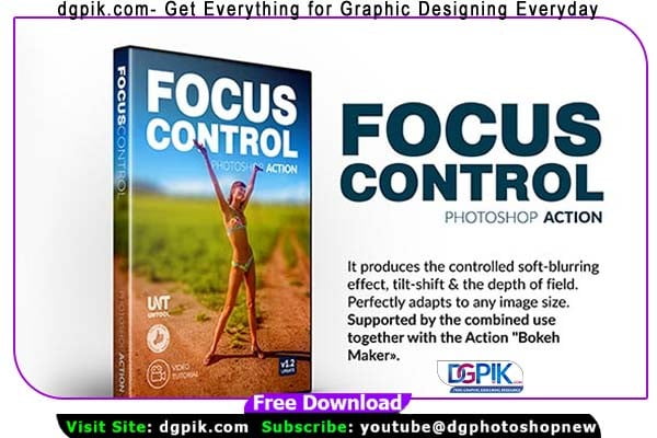 Focus-Control Photoshop Action