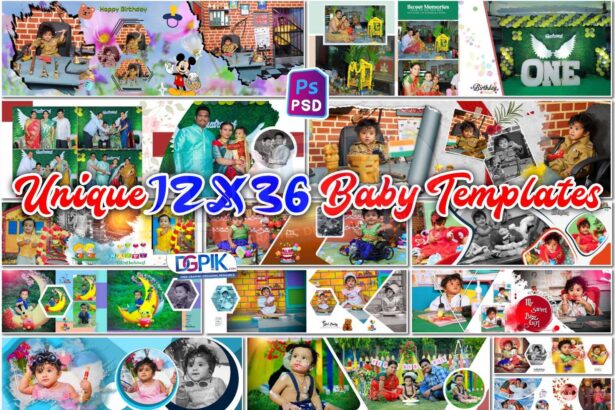 Unique 12X36 Baby PSD Templates 95PSD