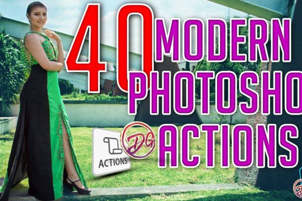 40 Modern Photoshop Actions