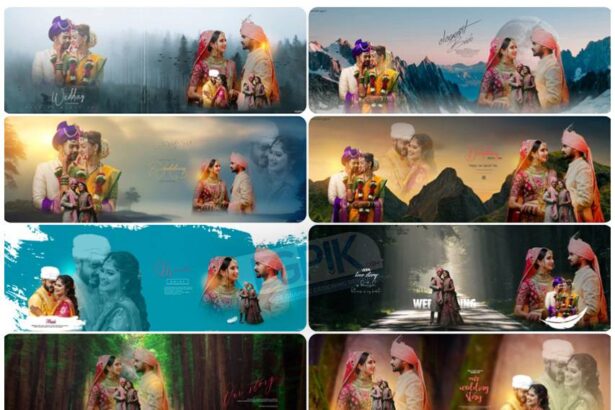 Couple DM Wedding Album 10Psd