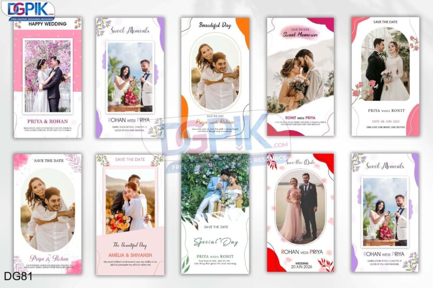 2024 Instagram Story 10PSD Pack – Professional Social Media Branding (DG81)