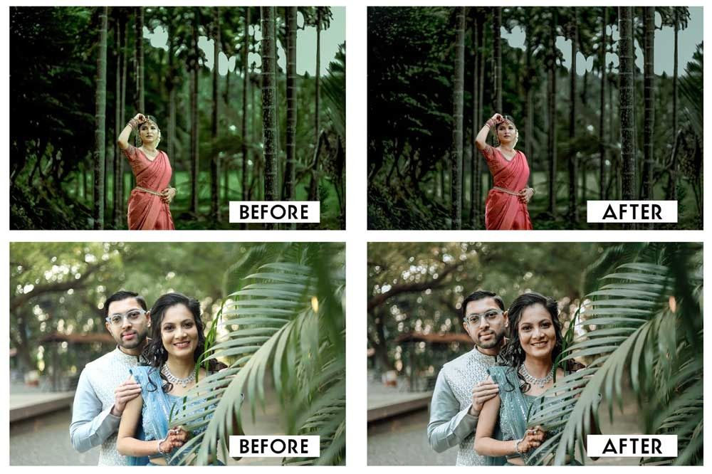65 Wedding Photography Presets | Camera Raw And Lightroom One Click Preset
