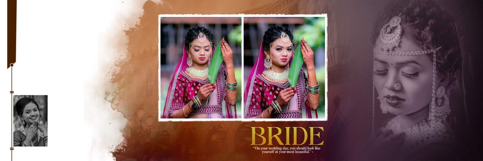 12X36 Double Exposer Wedding Album (20 Premium PSD)