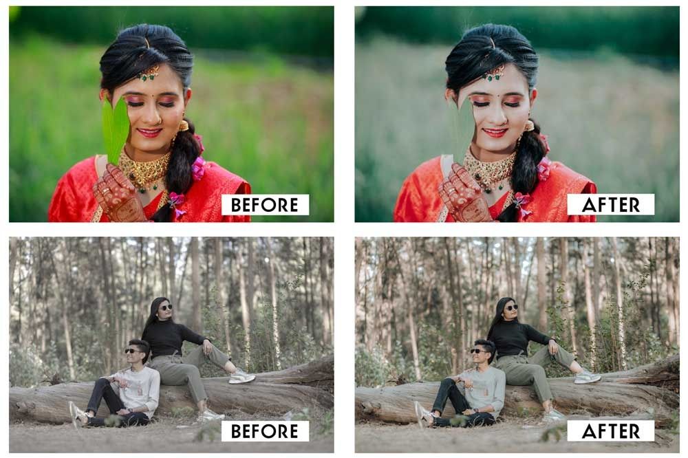65 Wedding Photography Presets | Camera Raw And Lightroom One Click Preset