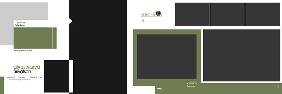 High Quality 16x24 Wedding Album PSD Design Preview 14