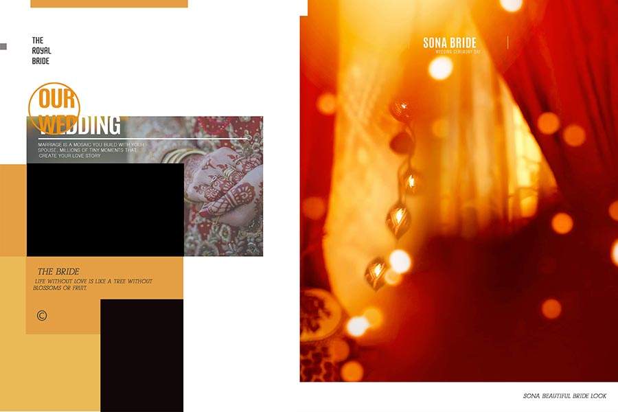 Creative 12x36 Wedding Album PSD Design Free Download Preview 2