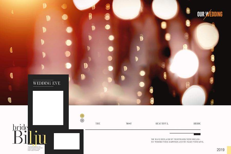 Editable Wedding Album Design PSD Template Free Download Preview 5